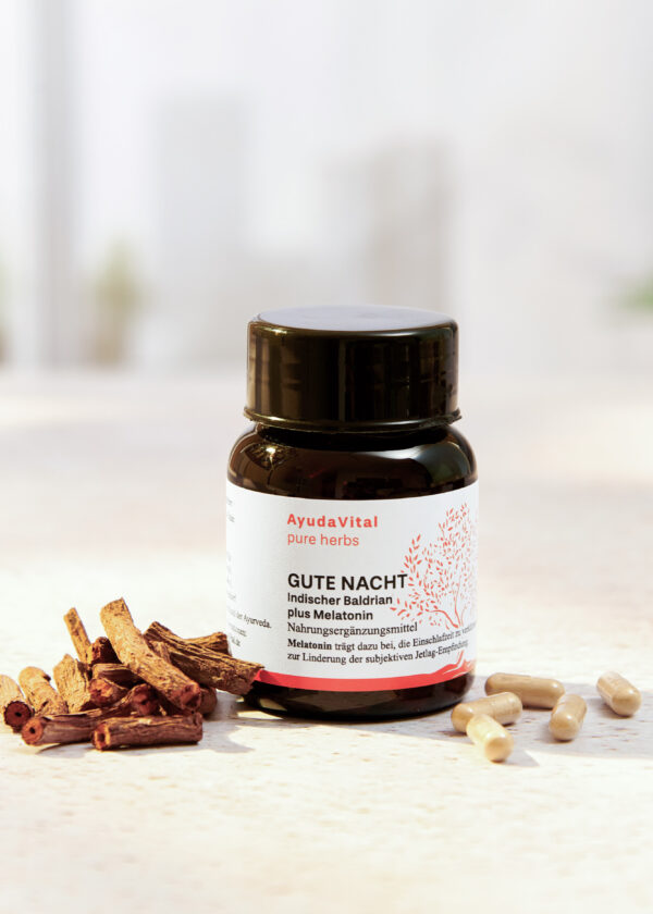 Gute Nacht Indischer Baldrian plus Melatonin* - Pure Herbs - Image 2