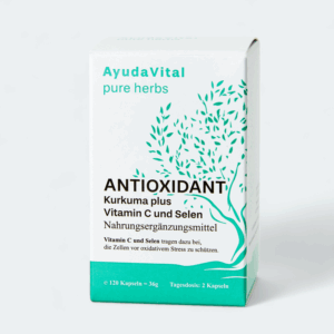 Antioxidant Kurkuma plus Vitamin C und Selen - Pure Herbs