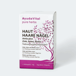 Haut Haare Nägel Amla plus Zink*, Selen*, Biotin* - Pure Herbs
