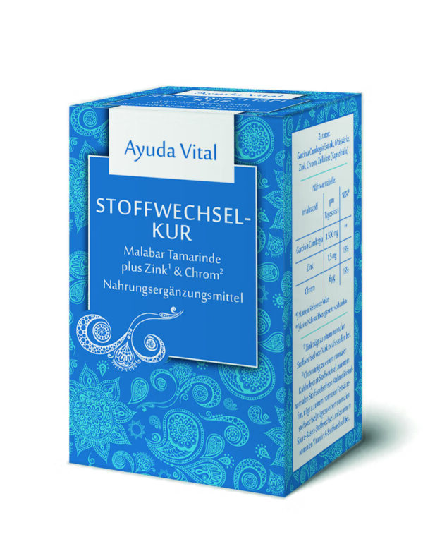 Stoffwechsel Kur Malabar Tamarinde plus Zink & Chrom AyudaVital