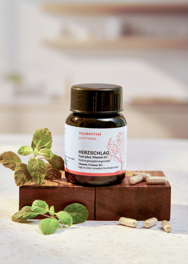 Herzschlag Tulsi plus Vitamin B1* -  Pure Herbs – Bild 2