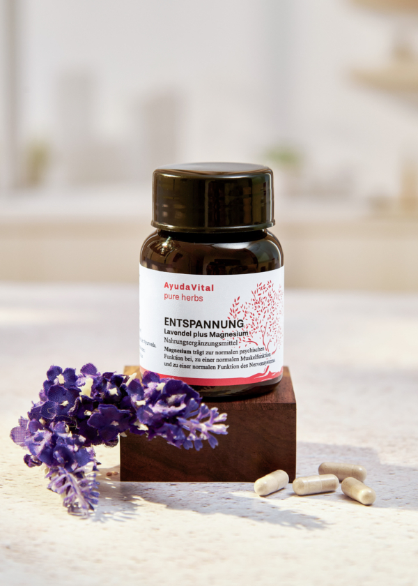 Entspannung Lavendel plus Magnesium - Pure Herbs – Bild 2