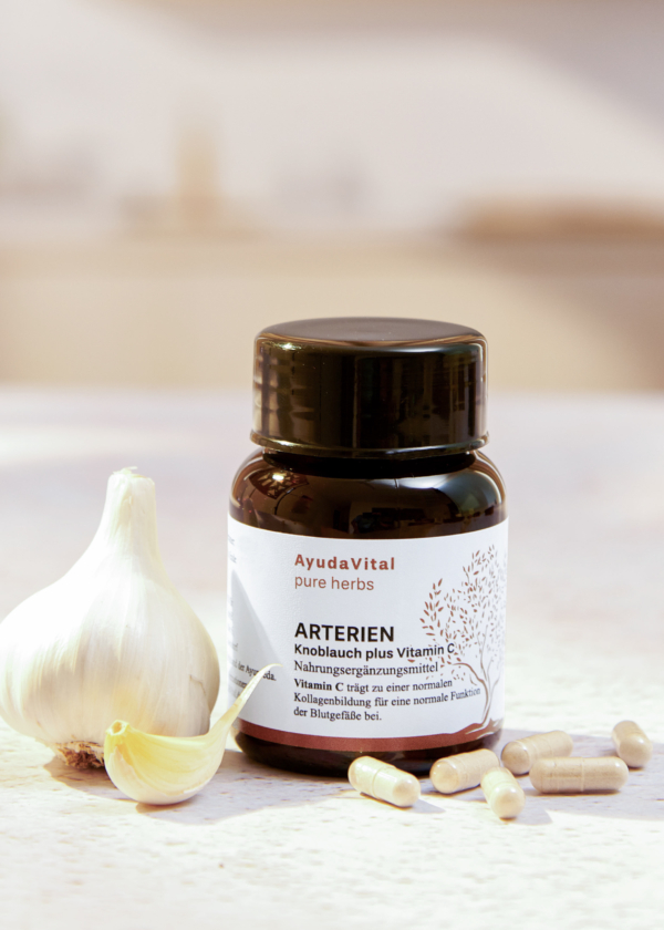 Arterien Knoblauch plus Vitamin C* -  Pure Herbs – Bild 2