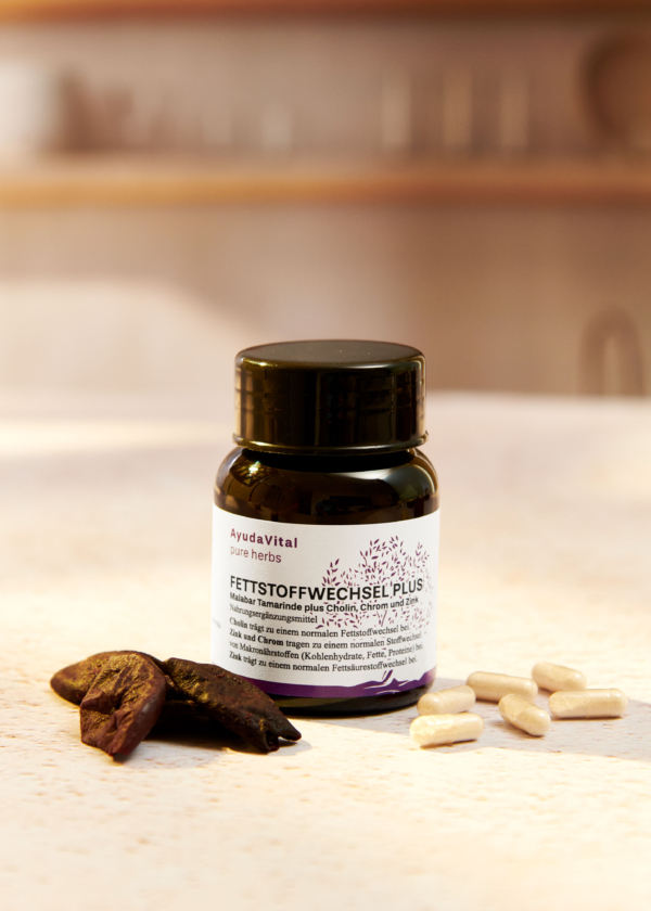 Fettstoffwechsel Plus Malabar Tamarinde plus Cholin, Chrom und Zink²  - Pure Herbs – Bild 2