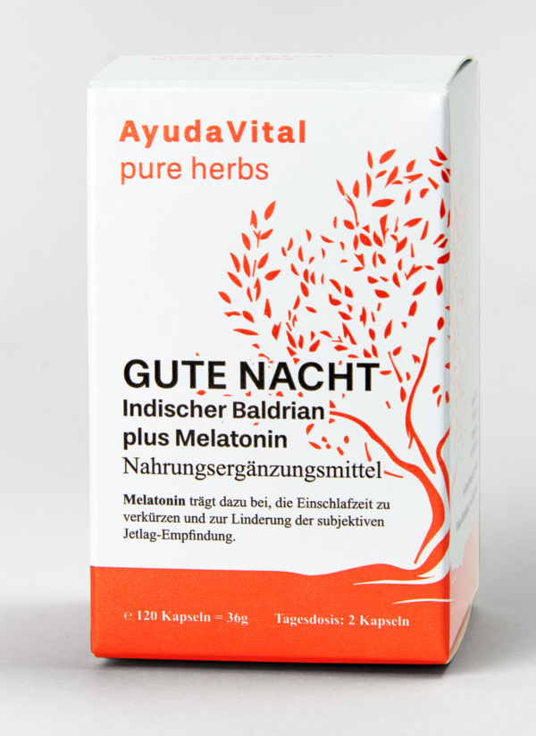 Gute Nacht Indischer Baldrian plus Melatonin* - Pure Herbs