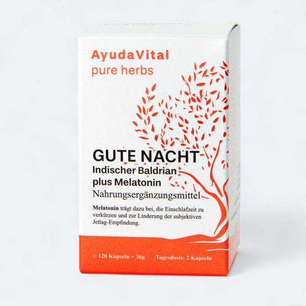 Gute Nacht Indischer Baldrian plus Melatonin* - Pure Herbs