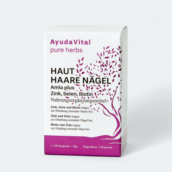 Haut Haare Nägel Amla plus Zink*, Selen*, Biotin* - Pure Herbs