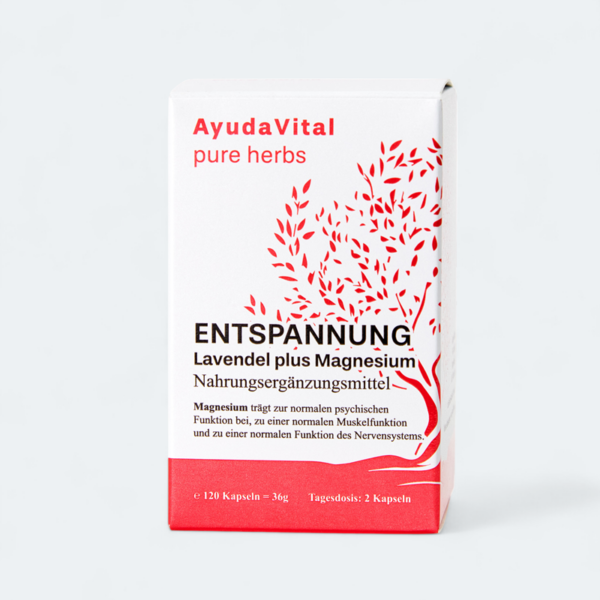 Entspannung Lavendel plus Magnesium - Pure Herbs